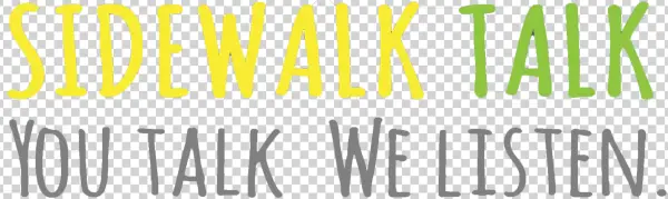 Sidewalk Talk - Calligraphy