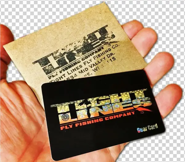 Tight Lines Gear Card - Label