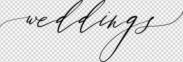 Weddings - Calligraphy