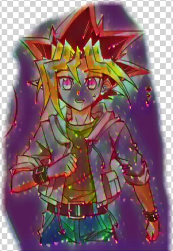 Yugi Sticker - Illustration