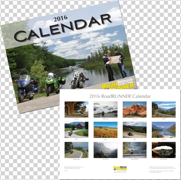 2016 Calendar Front Back - Flyer