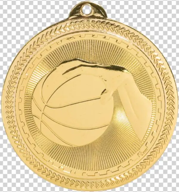 Basketball Britelazer Medal - Resin Medals