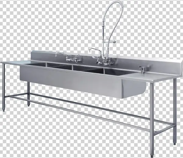 Decontamination Station Clean-up Counter