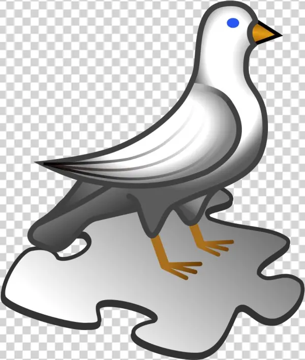 File - Bird Template - Svg - Physics Png