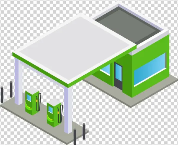 File - Gasolinera - Gasolinera Png