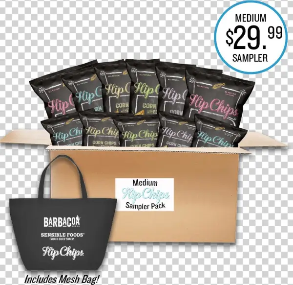 Hip Chips Sampler Pack - Paper Bag
