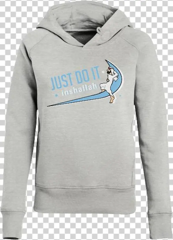 Just Do It-ladies Organic Hoodie - Sweatshirt