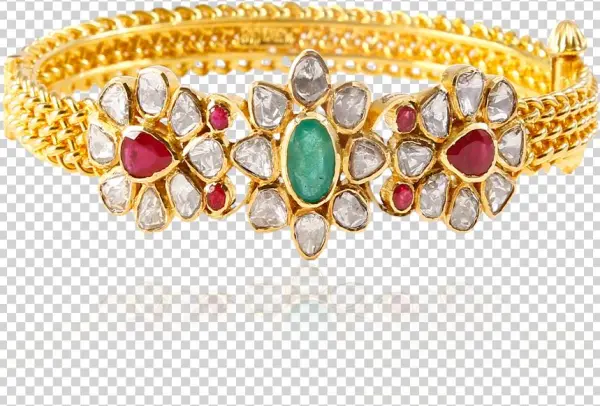 Magnificent Floral Beauty Bracelet - Bangle