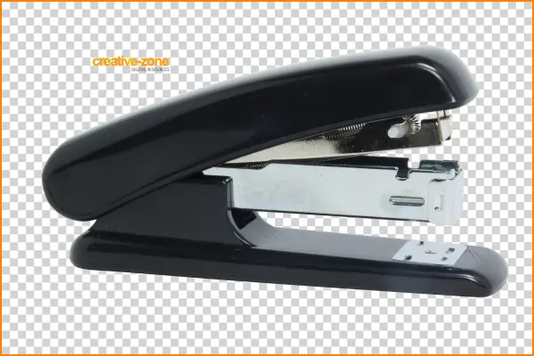 Stapler, Black, Transparent - Gadget