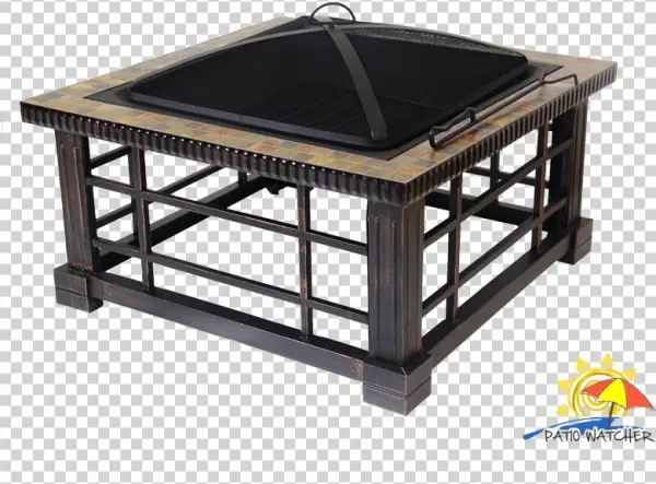 30-inch Square Backyard Me Tal Stove Firepit Fire Table - هومز موقدة للنار