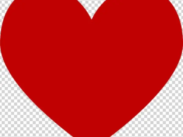 A Picture Of A Red Heart - Heart