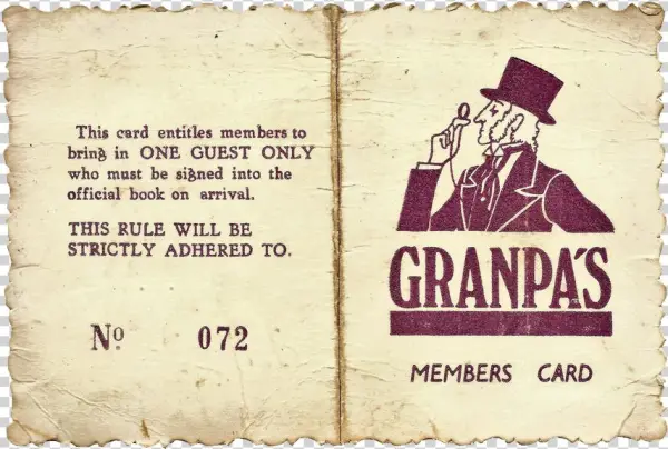 Admin Thumb Wysiwyg Full Granpas Membership Card - Vellum