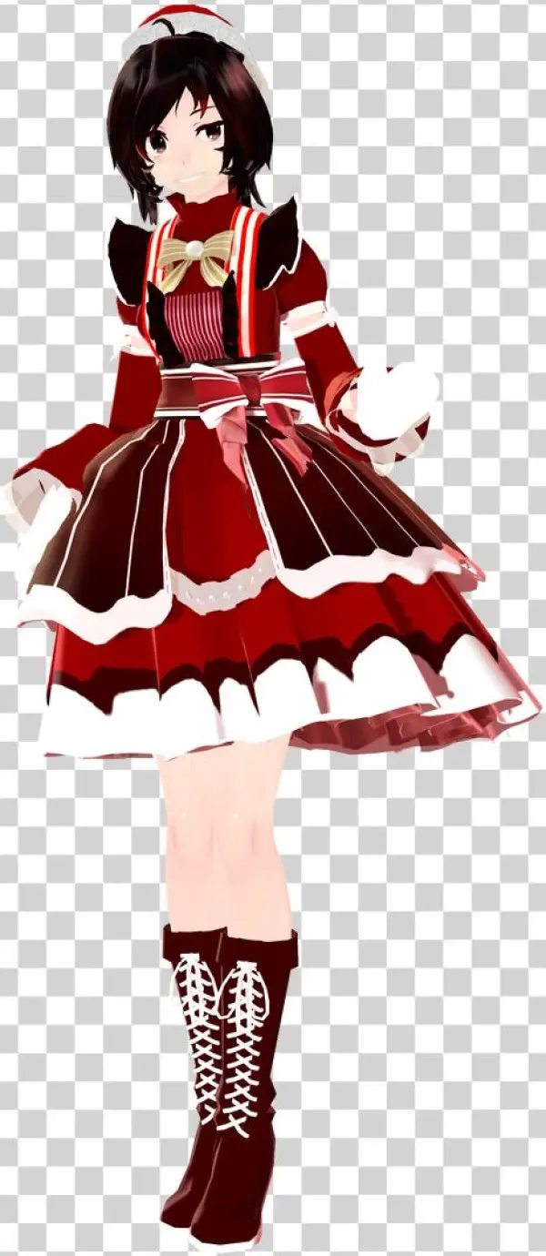 Anime Santa Hat Png - Illustration