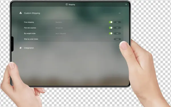 Automated Shipping - - Tablet Computer