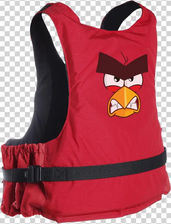 Buoyancy Aid Aveyron Red Angry Birds Red Sides Back - Batman