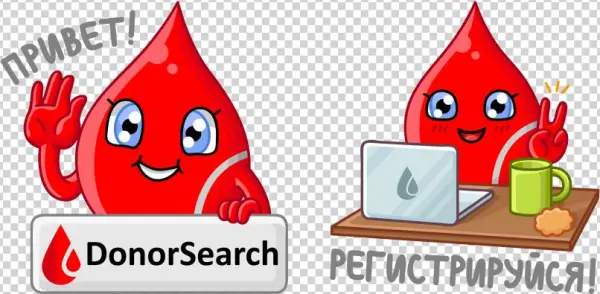 Donorsearch, Russia - Cartoon