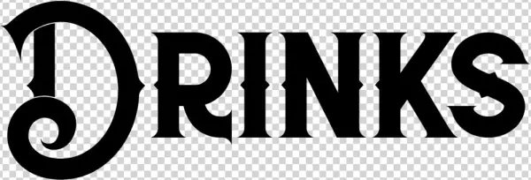 Drinks - Black-and-white