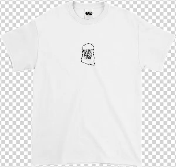 Insert Jesus Piece Here Tee - Active Shirt