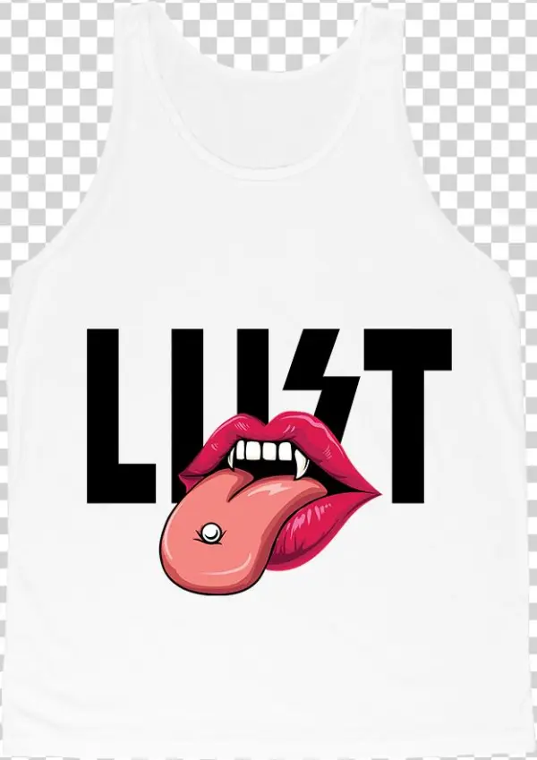 Lust Kiss - Active Tank