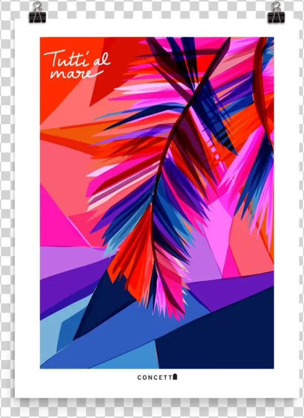 Mockup-palm Tree Poster