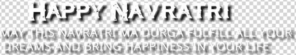 Navratri Png - Calligraphy