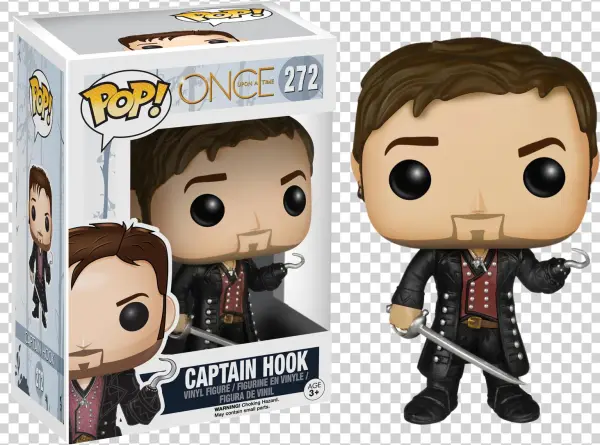Once Upon A Time Captain Hook Pop Vinyl Figure