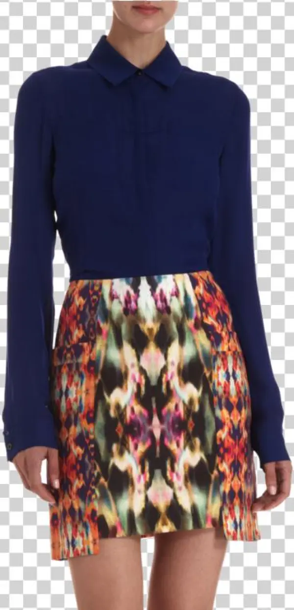 Png Library Icb Two Pocket Shirt Luxurious Undergrind - Miniskirt