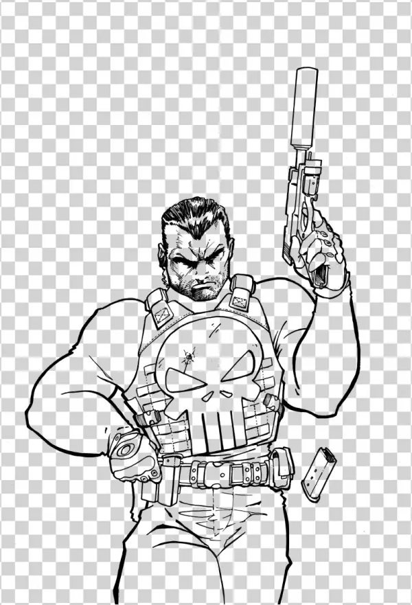 Punisher Low Res - Cartoon