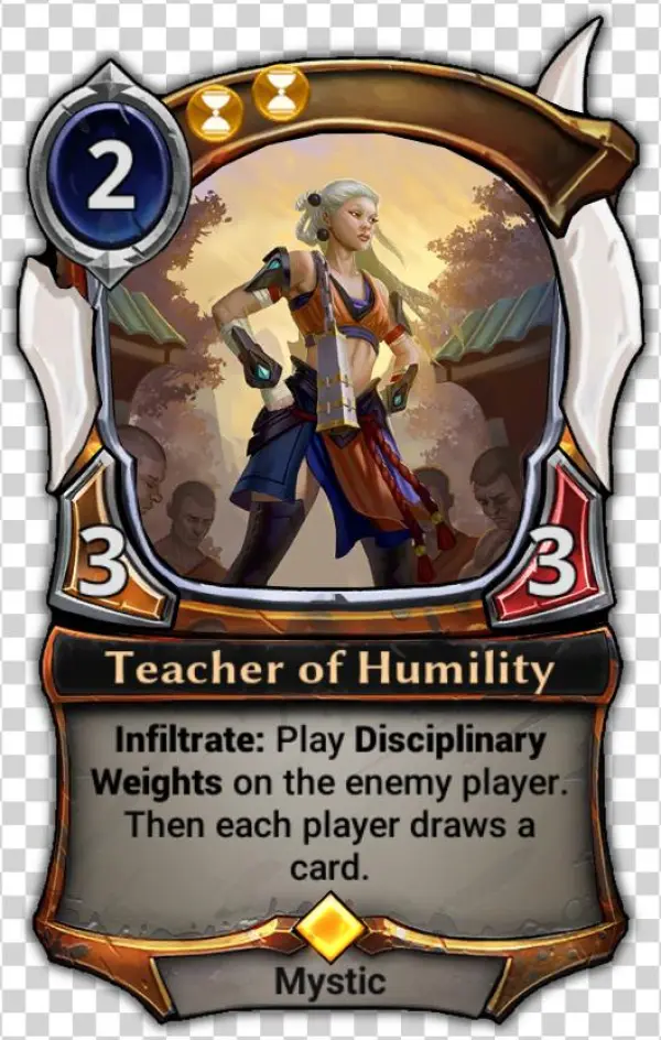 Teacher Of Humility - Eternal Card Game Sentinel