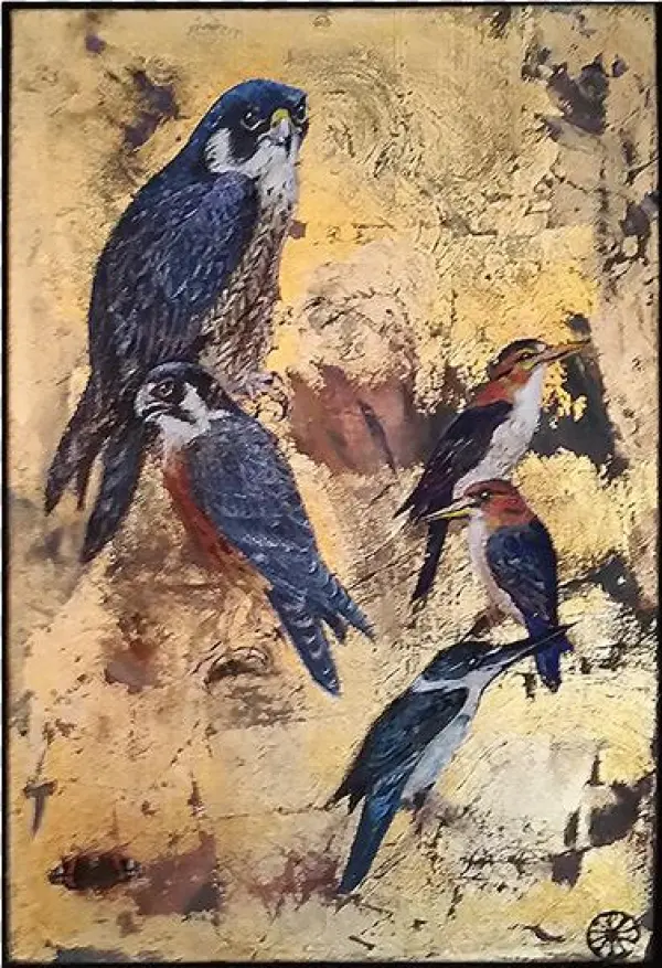 Vogels - Painting