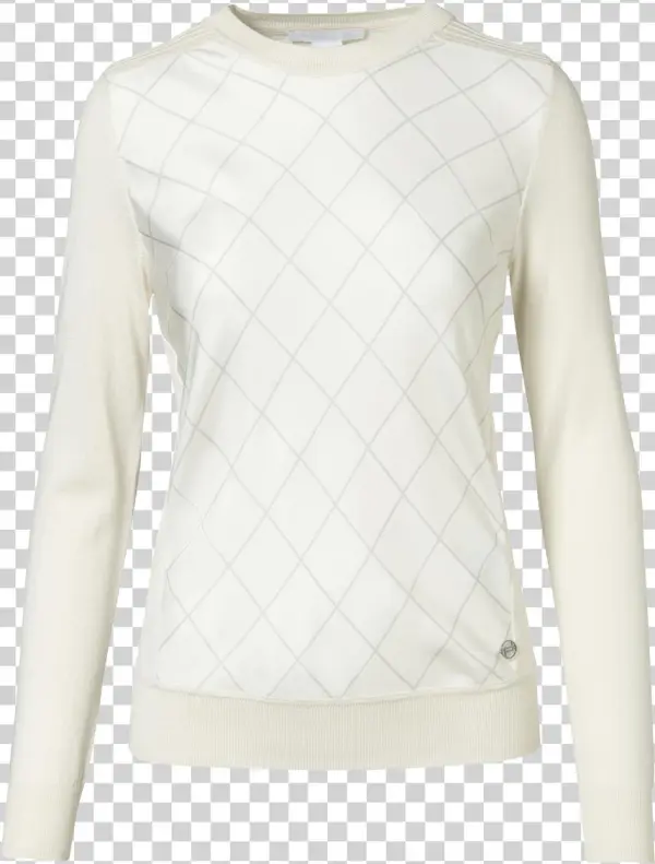 Window Pane Knitted Top