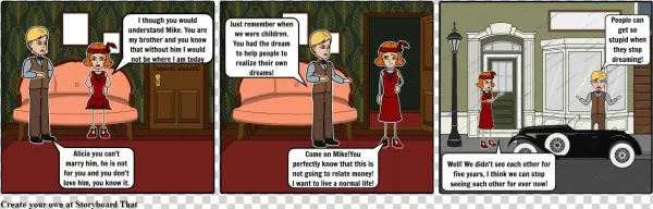 Alicia, Remember - Cartoon