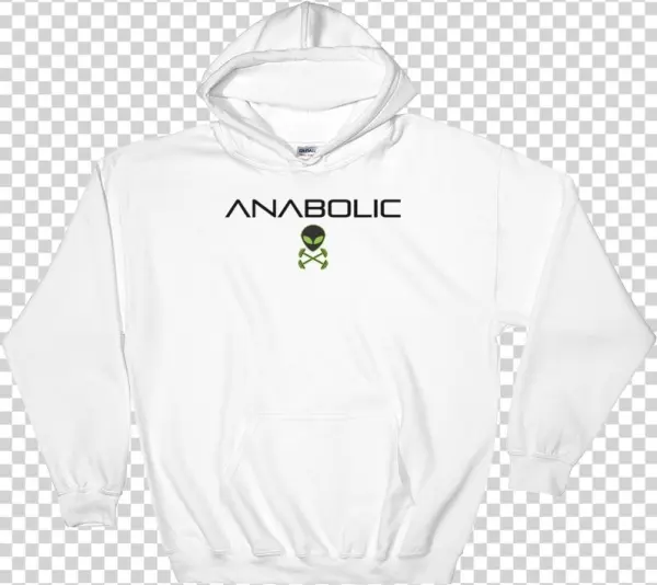 Anabolic Black Alien Black And Green Mockup Flat Front