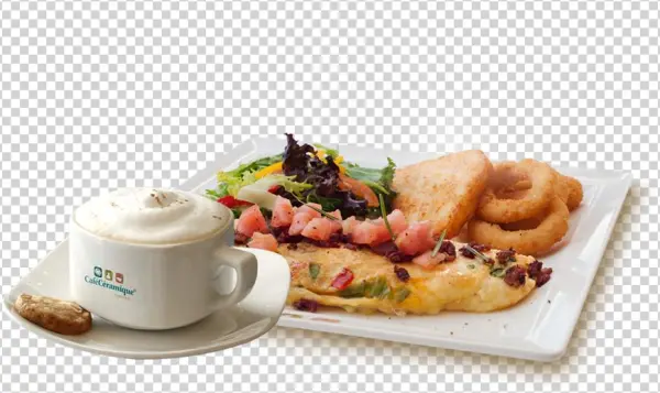 Back & Mush Omelette - Tempura