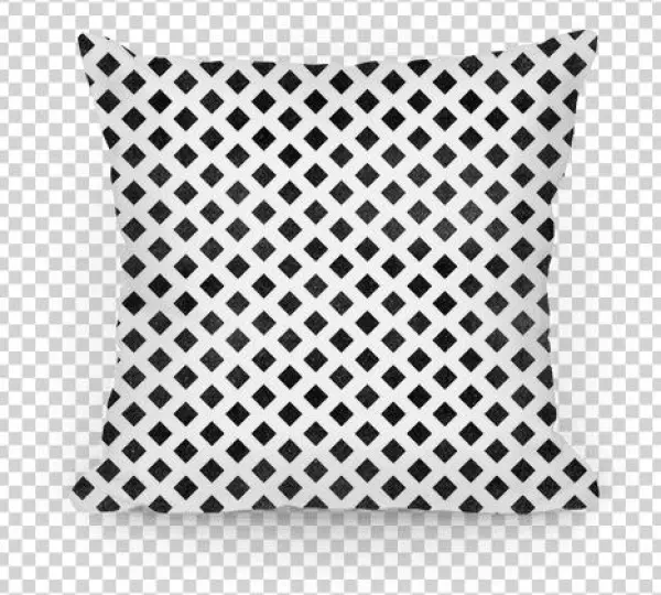 Black Diamond Pattern Pillow - 【au限定】xperia Z5 Compact So-02h Tpu ソフトケース やわらかカバー 596