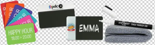 Chalkboard Badges - Wallet