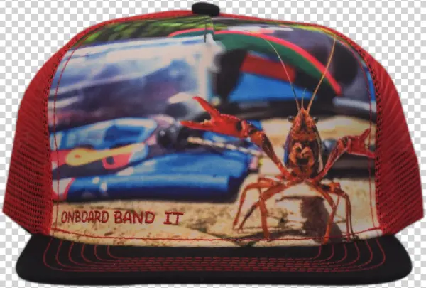 Crazy Crayfish Snapback - Baseball Cap