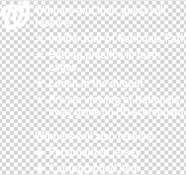 Enter For A Chance To Win A Special Nationals Experience - Maryland