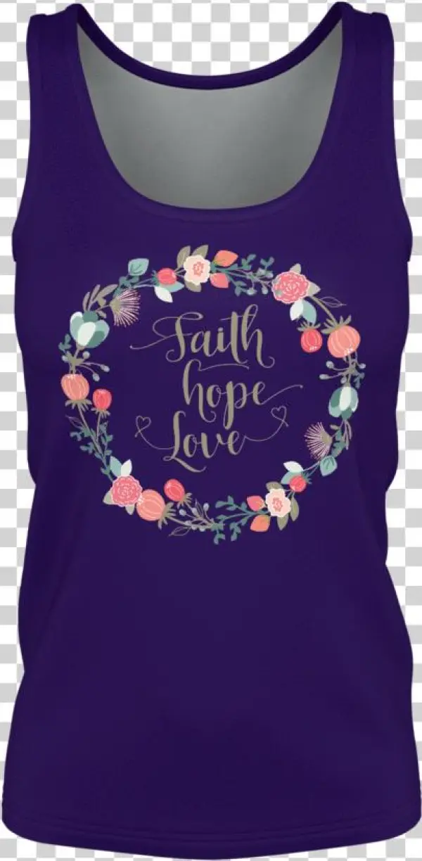 Faith Hope Love Tank - Active Tank