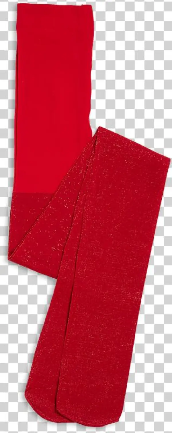 Glitter Tights Red - Strap