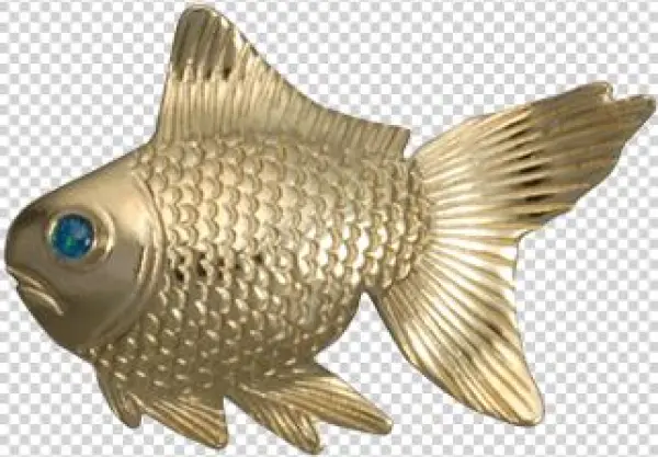 Goldfish Pin/pendant - Md