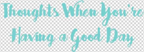 "good Job , That Was A Great Piece " - Calligraphy