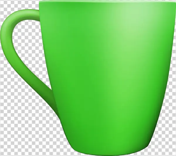 Green Ceramic Mug Png Clip Art