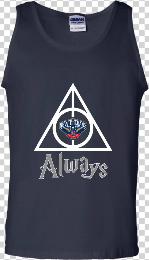 Harry Potter New Orleans Pelicans T Shirts Always Hoodies - Colorado Buffaloes - Deathly Hallows - Gildan Fleece