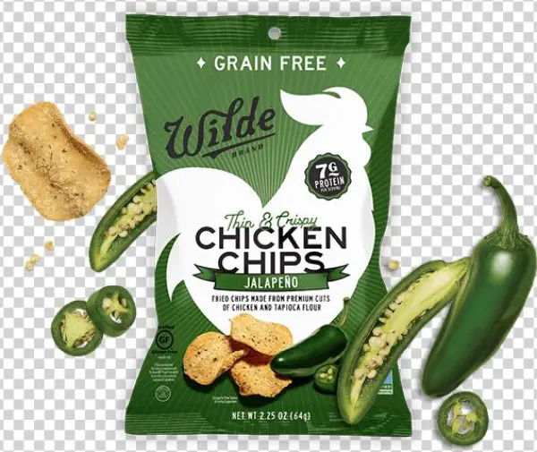 Jalapeno Chicken Chips - Wilde Brands Llc