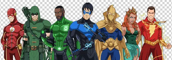 No Caption Provided - Alternate Justice League