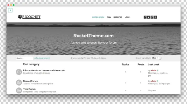 Ricochet Is A Professionally Designed Style, Constituted - Utility Software
