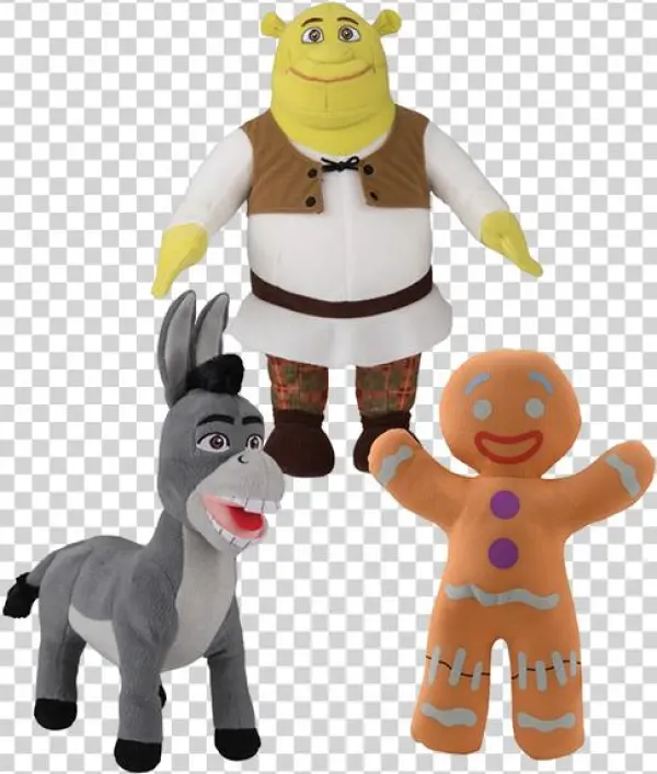 Shrek Asst - - Shrek Plush Toy Factory
