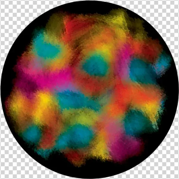 Sponge Paint - Circle