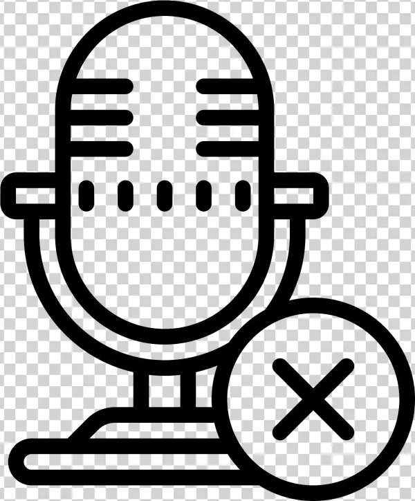 There Is An Image Of A Microphone - Microphone